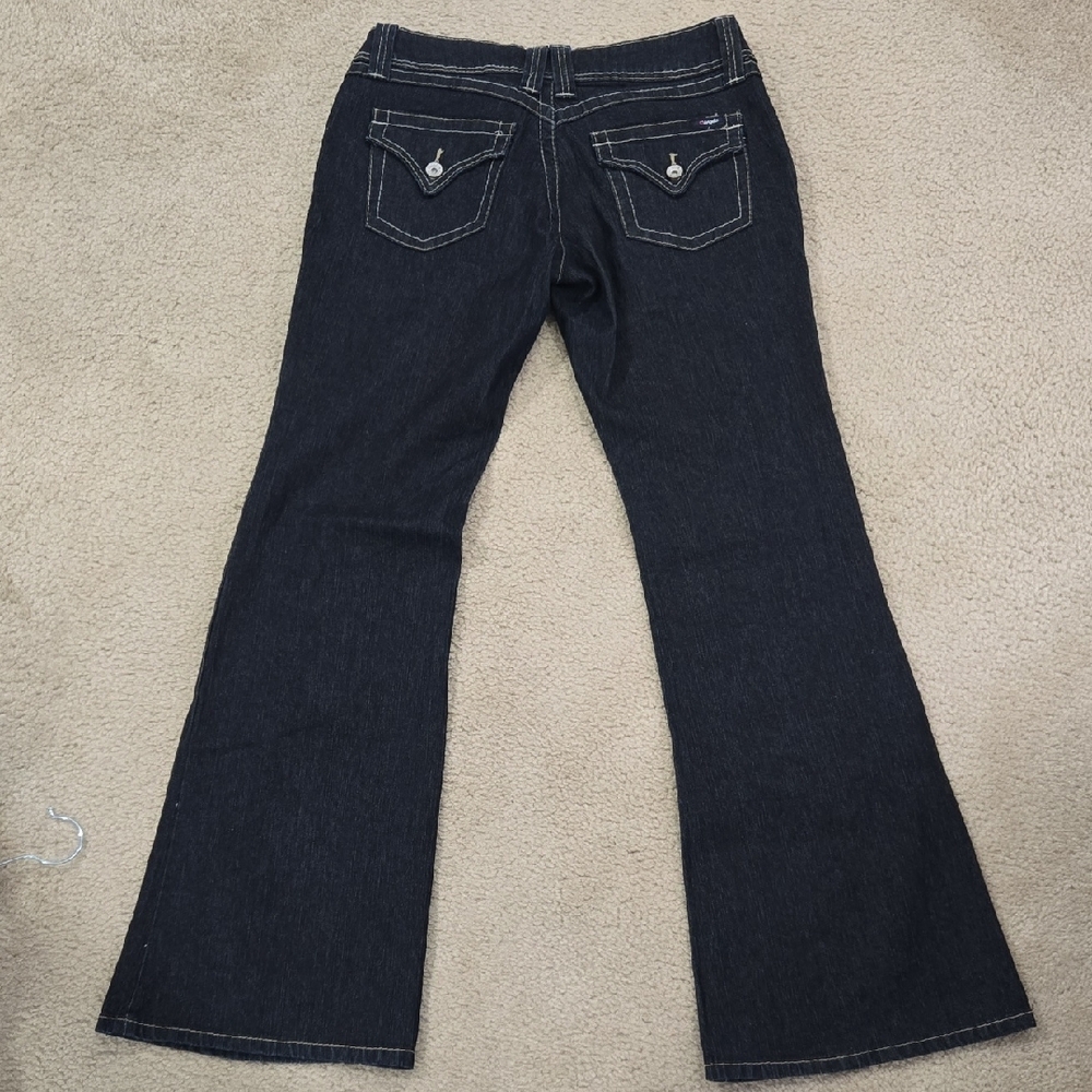 Juniors Angels Dark Blue Jeans - Picture 5 of 12